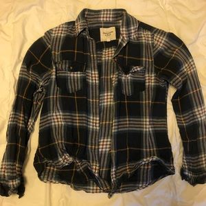 Abercrombie and Fitch Plaid Button Down